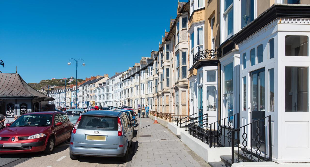 Sea view Ar Lan y Mor LUXURY APARTMENT Aberystwyth Exterior foto
